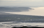 Sea-fog streaming in from Cardigan Bay