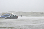 Caught in a thunderstorm at Ynyslas!