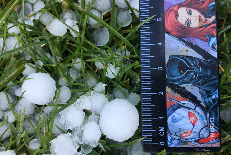large hail