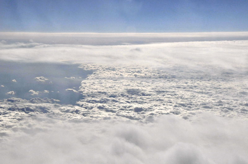 non-convective cloud shield Northern Spain