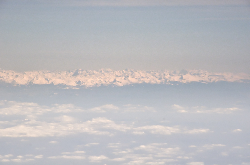 distant Pyrenees