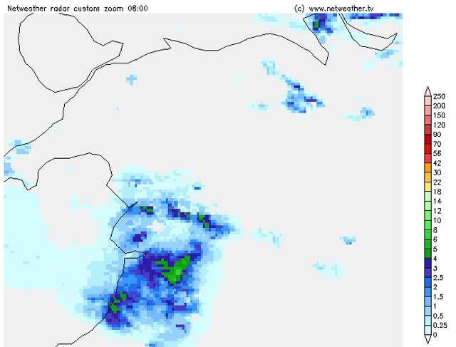 Radar 9th June 0800