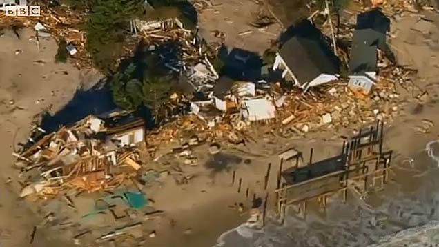 Aftermath of Hurricane Sandy