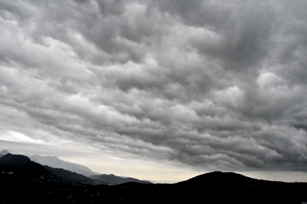 turbulent sky