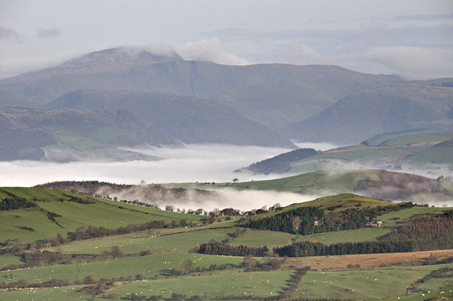 Fog in the Dyfi Valley