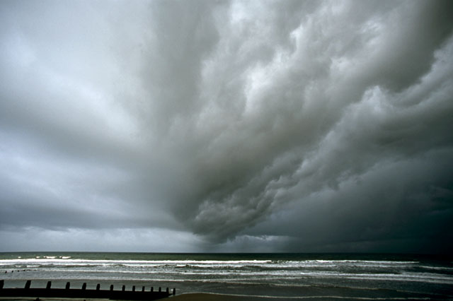 gust-front over cardigan bay