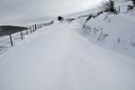 Machynlleth-Llanidloes mountain-road - blocked!