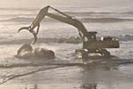New sea-defence works - Tywyn