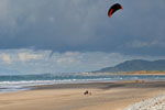 Funnel-clouds and waterspout off Ynyslas Beach, September 4th 2011