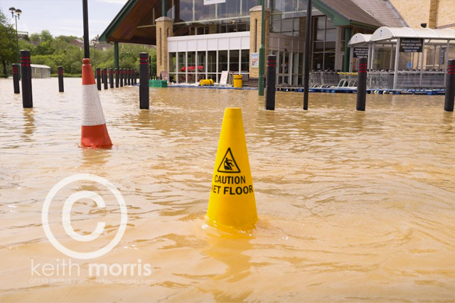 Aberystwyth flooding (Keith Morris)