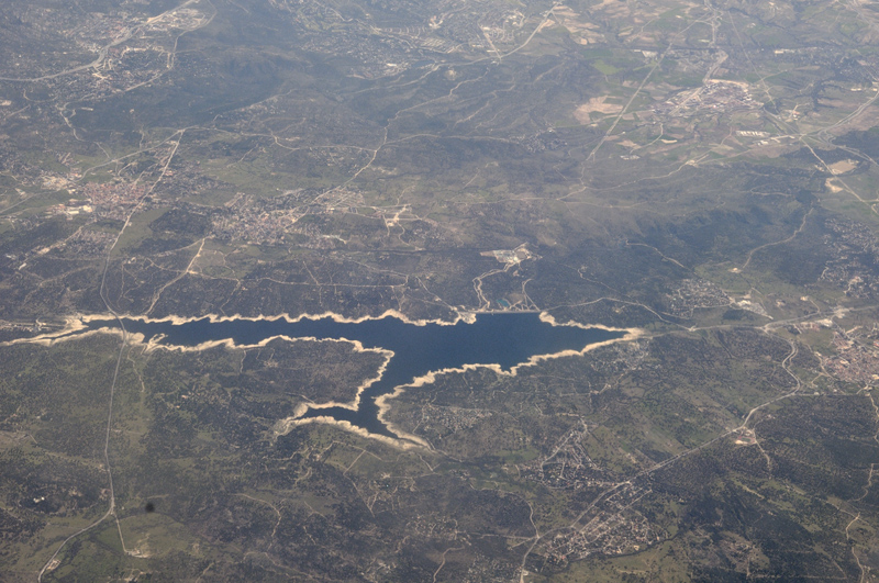 Reservoir NW of Madrid