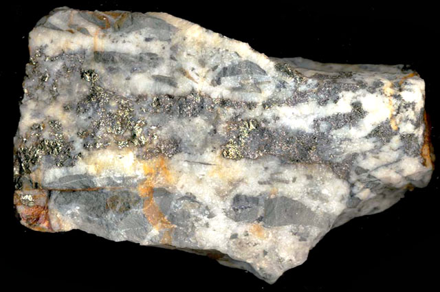 Chalcopyrite and siegenite, Central Wales